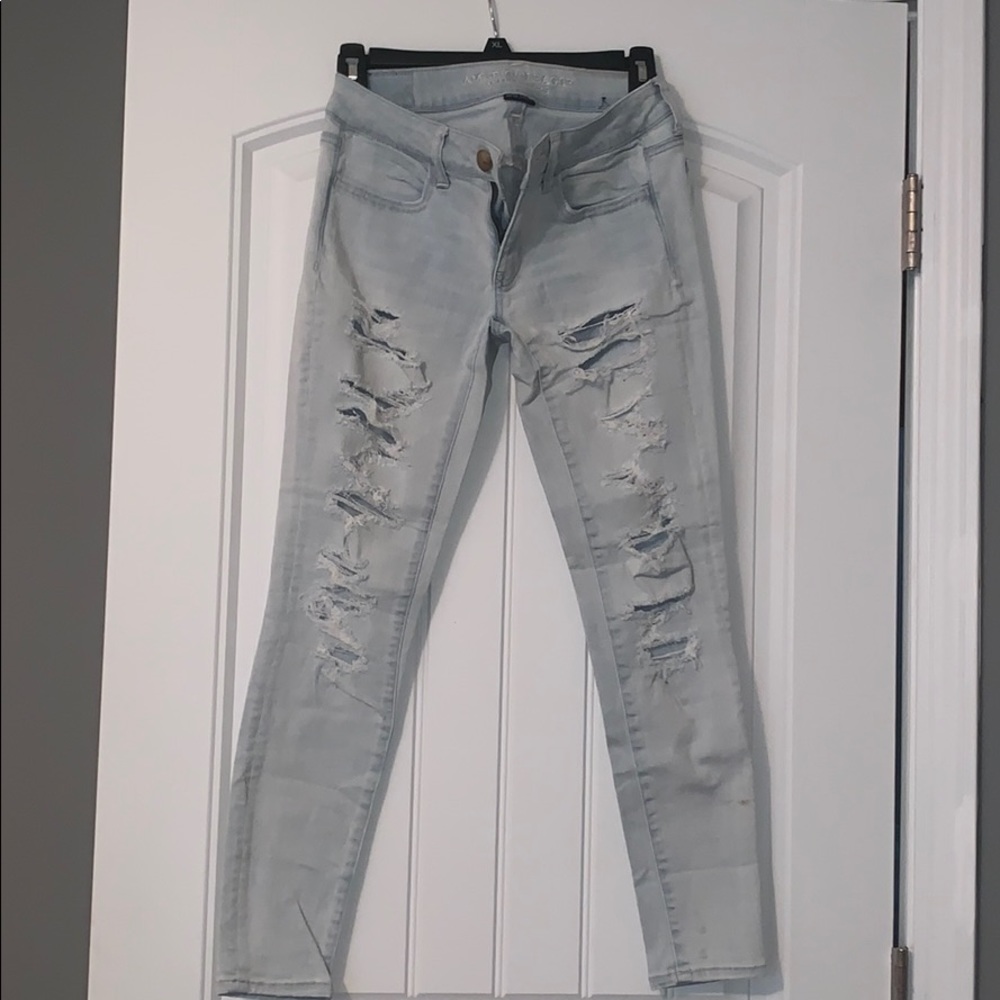 Distressed Jeans